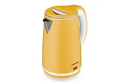 Электрочайник Aurora 3407AU 2 л желтый