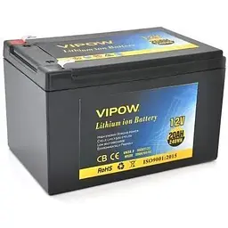 Батарея до ДБЖ Vipow 12V - 20Ah Li-ion (VP-12200LI)