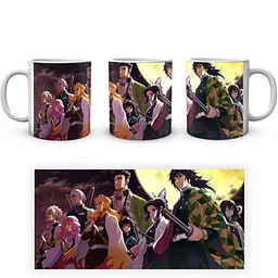 Кухоль GeekLand Kimetsu no Yaiba Клинок, який знищує демонів KY 002.25 330 мл білий - мініатюра 4