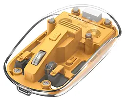 Миша XO M12 bluetooth wireless transparent жовтий (7106511)