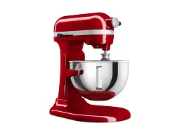 Кухонна машина KitchenAid Heavy Duty 5KSM55SXXEER з відкидним блоком 5.2 л червона - мініатюра 2