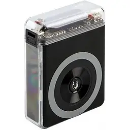 Зовнішній акумулятор XO PR226 Mini Transparent Magnetic Absorption магнітний 10000mAh 15W - мініатюра 3