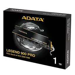 Накопичувач SSD M. 2 ADATA LEGEND 900 PRO 1TB 2280 PCIe Gen 4x4 3D NAND Read/Write: 7400/6000 MB/sec - мініатюра 2