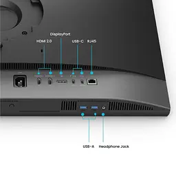 Монітор TFT 27 BenQ PD2770U, IPS, 4K UHD, HDMI, DP, USB-C, USB-hub, HAS, колонки, темно-сірий - мініатюра 5