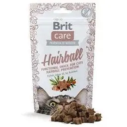Функціональні ласощі для котів Brit Care Hairball З качкою 50 г - мініатюра 2