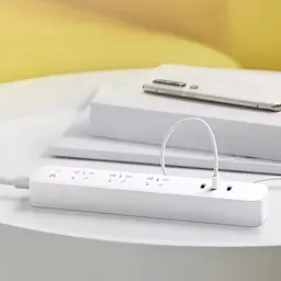 Мережевий фільтр Xiaomi Mi Power Strip (3 розетки 3 USB) 27 W Fast Charge (NRB4049CN) - мініатюра 3