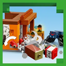 Конструктор LEGO Minecraft Шахтна експедиція «Броненосець», 247 деталей (21269) - мініатюра 8