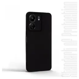 Чохол до мобільного телефона Armorstandart Matte Slim Fit Xiaomi Redmi 13C / Poco C65 Camera cover Black (ARM72470) - мініатюра 2