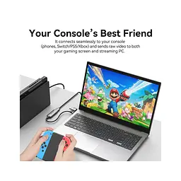 Перехідник USB-C + USB-A to HDMI M 0.1m video capture gray Vention (ACWHA) - мініатюра 6