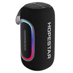 Колонка портативна Hopestar P65 20W Bluetooth + підсвітка RGB LED чорна - мініатюра 4
