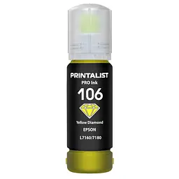 Чорнило PRINTALIST 105 для Epson L7160/7180 70г Yellow водорозчинне (PL106Y) - мініатюра 5