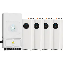Система зберігання енергії Deye SUN-6K-SG05LP1-EU 6kW + 4 АКБ SE-F5 Pro-С 20.4kWh (51.2V/100Ah/5120Wh) [159326]