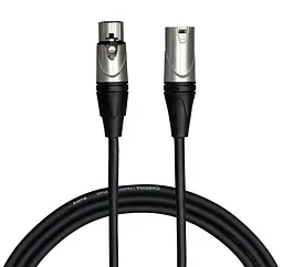 Микрофонный кабель XLR Male — XLR Female Cascha CCAM1BK6 6м