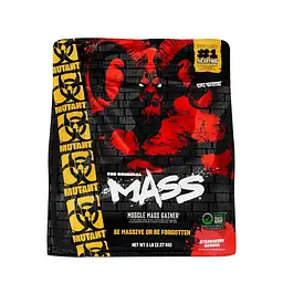 Гейнер Mutant Mass, 2.2 кг - Банан-полуниця