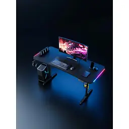 Комп'ютерний ігровий стіл Anda Seat Terminator RGB (AD-D-DD1-1600L-01-BB) [123502] - мініатюра 10