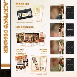 Картки ліцензійні Yg Entertainment The Game Photocard Collection Blackpink Колекція фотокарт Блекпінк YE 06 - мініатюра 3
