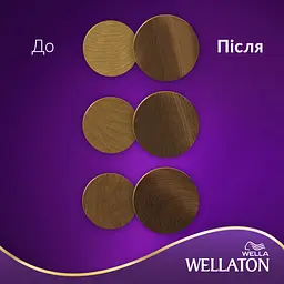 Стійка крем-фарба для волосся Wellaton відтінок 7/0 осіннє листя 110 мл - мініатюра 4