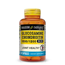 Препарат для суглобів і зв'язок Mason Natural Glucosamine Chondroitin 1500 mg/1200 mg, 60 капсул