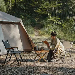 Крісло складане Naturehike CNK2550JJ010, сталь, чорний - мініатюра 5