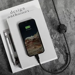 Кабель Native Union Night Cable USB-C to Lightning Cosmos Black 3 м (NCABLE-CL-COS-AP) - мініатюра 3