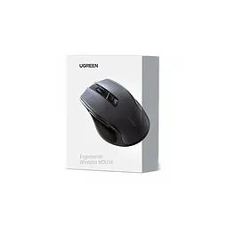 Мишка Ugreen MU006 Ergonomic Wireless Gray/Black (15063) - мініатюра 6