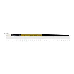 Пензель щетина овальна AMBER 2306FR №5 довга ручка ROSA (4823098533436)
