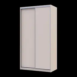 Шафа купе Doros Сіті Лайт Кашемір 2 ДСП 120х60х225 (80736329) - мініатюра 1