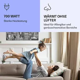 Інфрачервоний обігрівач Klarstein Air Art Smart (10037927) - мініатюра 4
