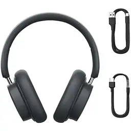 Бездротові навушники Baseus Bowie D05 Wireless Headphones A00024601113-00 Black - мініатюра 6