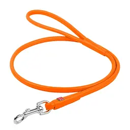 Повідець для собак шкіряний Waudog Glamour круглий XS Д 6 мм Дл 183 см (4820152568052)