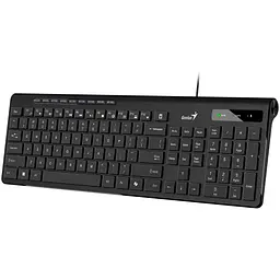 Клавіатура Genius SlimStar 230II USB UA Black (31310048406) - мініатюра 2