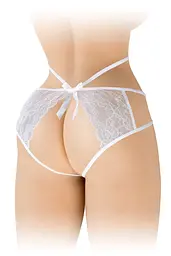 Трусики з відкритою попкою Fashion Secret Nadia White Fashion Secret SO4063 94682 - мініатюра 3