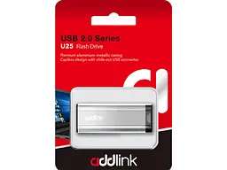 USB флеш накопичувач Addlink U25 64 GB USB 2.0 Silver (ad64GBU25S2) - мініатюра 3