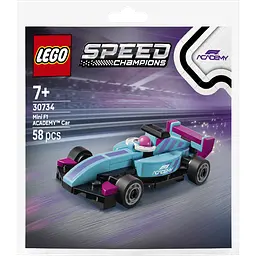 Конструктор LEGO Speed Champions Міні-машина F1 ACADEMY 58 деталей (30734)