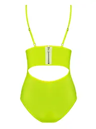 Боді Obsessive Neonia L/XL жовтий - мініатюра 6