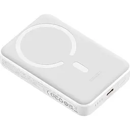 Зовнішній акумулятор Baseus Magnetic Mini 30W 10000mAh White [PPCX110202] [106693] - мініатюра 2