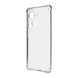 Прозрачный чехол для OPPO Reno11 5G с защитой камеры и усиленными бортами, тонкий, силиконовый, бесцветный, ударопрочный, противоударный бампер с закрытой камерой, ArmorStandart (ARM73283)
