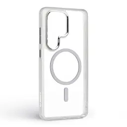 Чохол ArmorStandart Unit MagCase для Samsung S26 Ultra 5G Matte Clear Silver - мініатюра 2