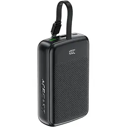 УМБ Acefast 20000mAh 22,5W PD,QC3.0 USB-A+USB-C In/Out,built-in cable M14 Black