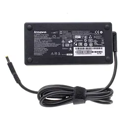 Блок живлення для ноутбука Lenovo 20V, 8.5A, 170W, USB+pin (Square 5 Pin DC Plug), чорний (без кабеля!) - мініатюра 2