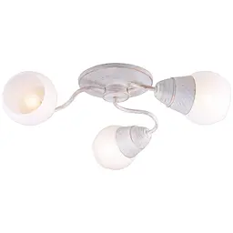 Люстра Brille класична стельова в спальню E14 40W WH (LK-554C/3) - мініатюра 3