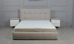 Ліжко 1,6 Ego Home Теана бежеве з підйомним механізмом (тк. Columbus 17) - мініатюра 4