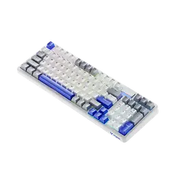 Клавіатура бездротова RAPOO V700DIY-98 Silver Switch Blue - мініатюра 2