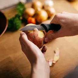 Набір ножів у дерев'яному блоці Fiskars Essential (1023782) - мініатюра 14