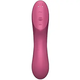 Вакуумний стимулятор із вібрацією Satisfyer Curvy Trinity 3 - мініатюра 4