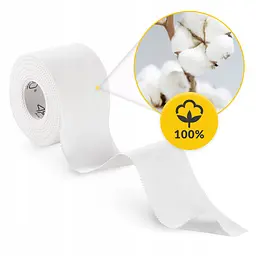 Стрічка (тейп) для пальців 4FIZJO Sport Tape 3.8 см x 9.1 м жорстка White (P-5905973400831) - мініатюра 7