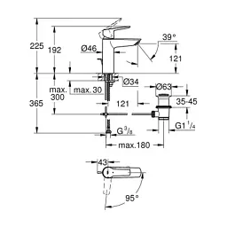 Змішувач Grohe QuickFix 23552002 - мініатюра 4