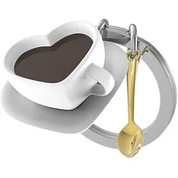 Брелок Metalmorphose Love Coffee (8000020378277) - мініатюра 2