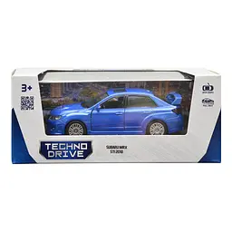 Автомодель TechnoDrive Subaru WRX STI, 1:32, синя (250334U) - мініатюра 10
