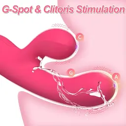 Жіночий вібратор Кролик G Spot Вібратор 10 потужних режимів для жінок Стимулятор Секс-іграшка для жінок - мініатюра 4